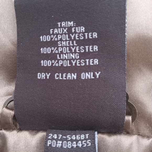 JOU JOU FAUX FUR ANIMAL PRINT VEST WITH BELT & HOOD FULLY LINED‎ SIZE LARGE VGC - Picture 12 of 13